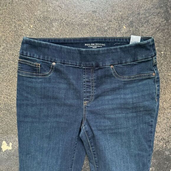 Chinos Women’s Pull-On Jegging Jeans Size 6 Petite Cotton Blend Stretch Denim - Picture 1 of 10